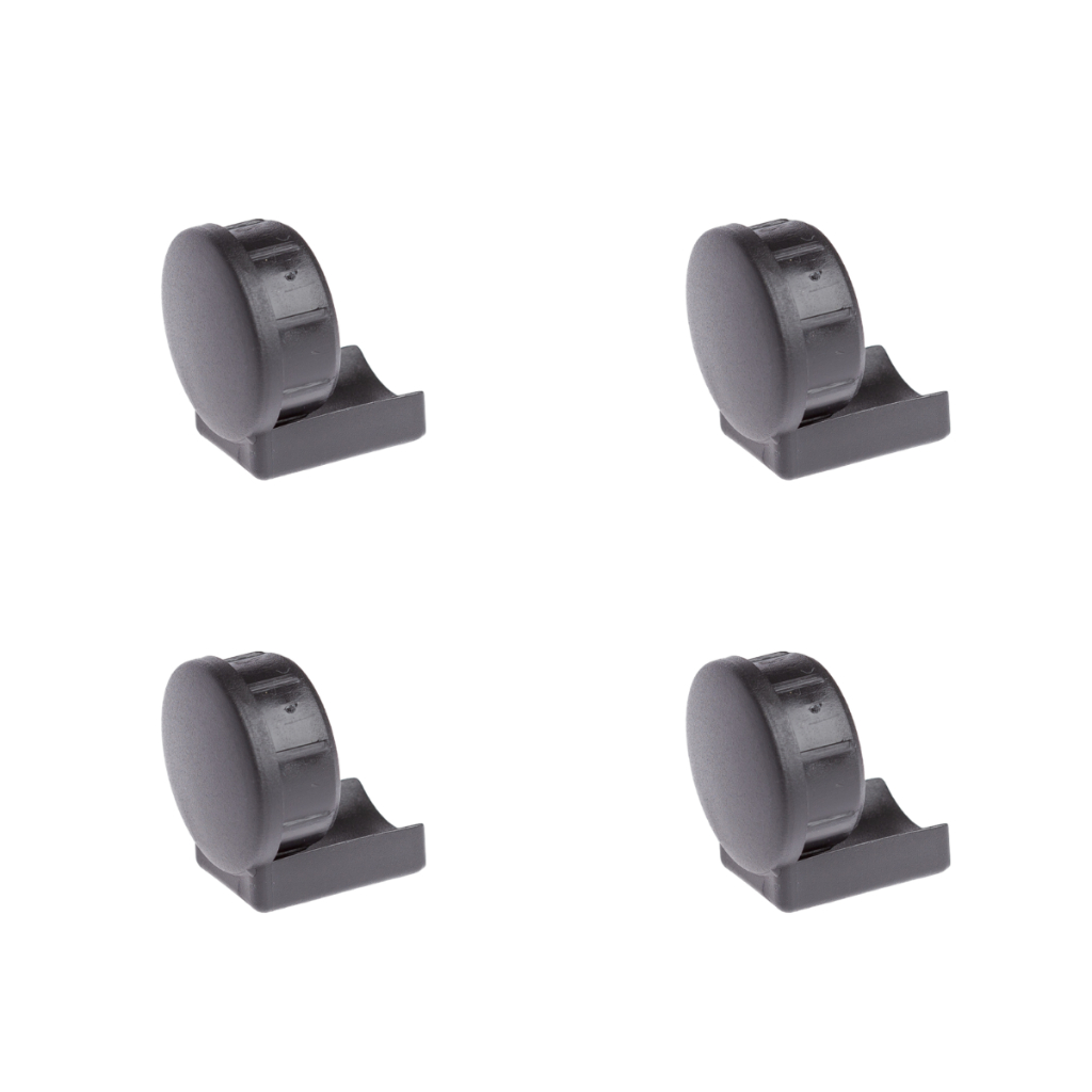 Kit 4 Ponteira Pé De Mesa Cadeira Tubular 1 1/4 Com Calço