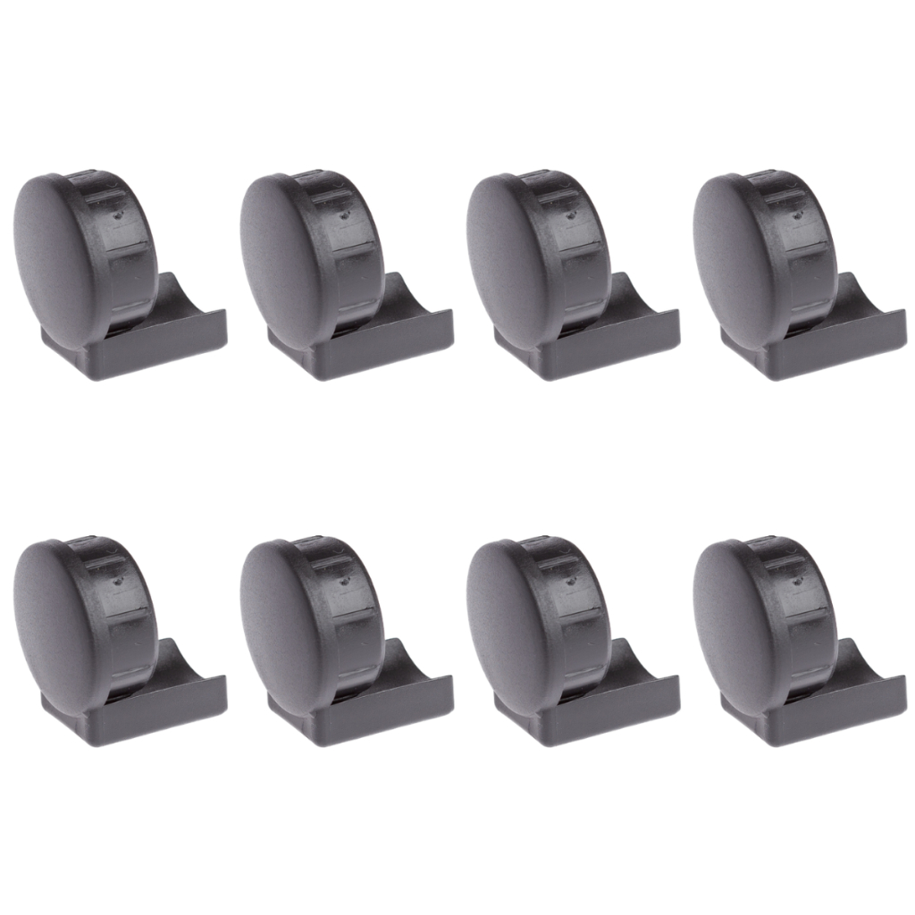 Kit 8 Ponteira Pé De Mesa Cadeira Tubular 1 1/4 Com Calço