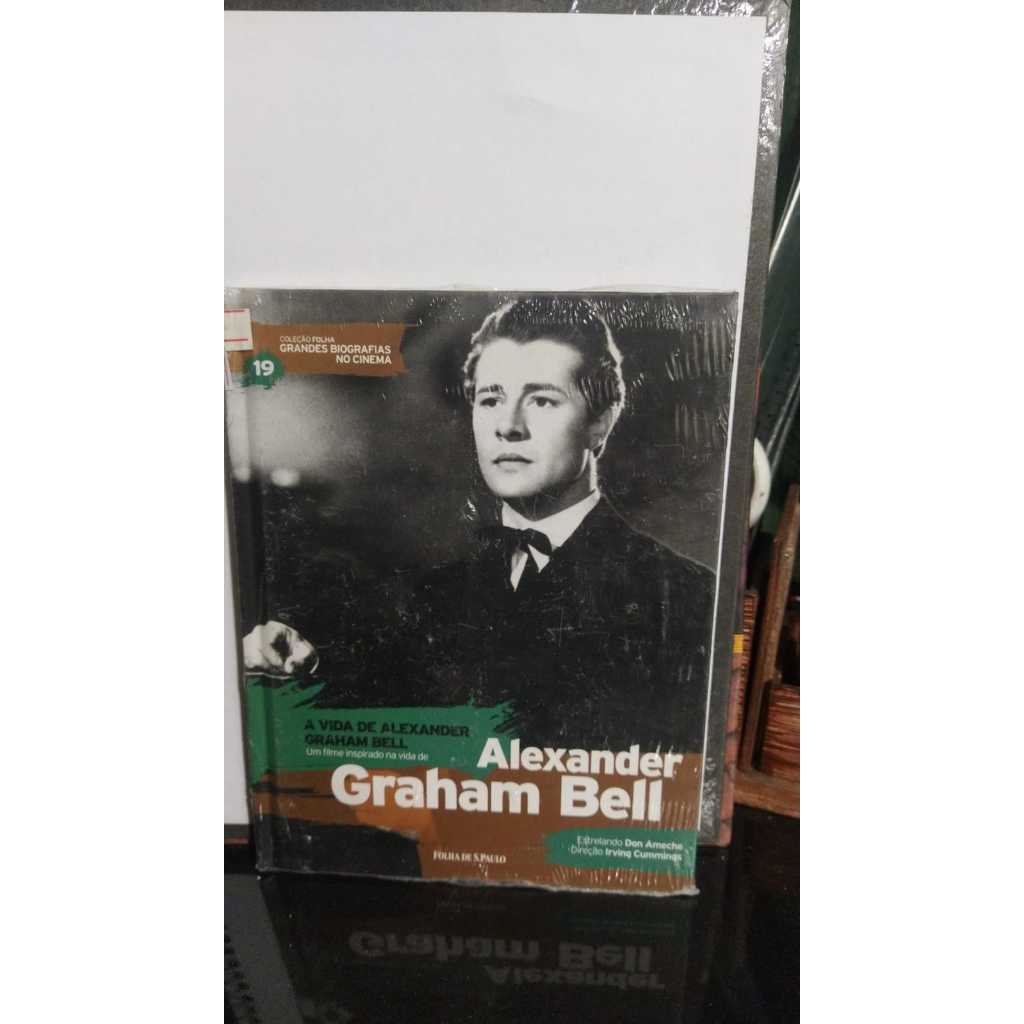 DVD COLEÇÃO FOLHA alexandrer graham bell vol19. D140