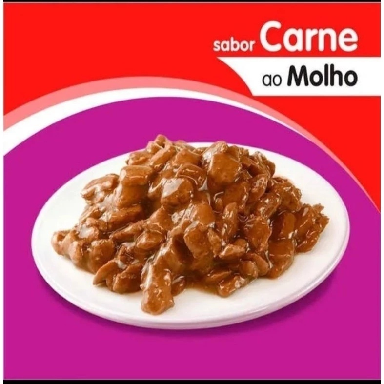 CAIXA FECHADA COM 12 WHISKAS SACHÊS AO MOLHO 85GR