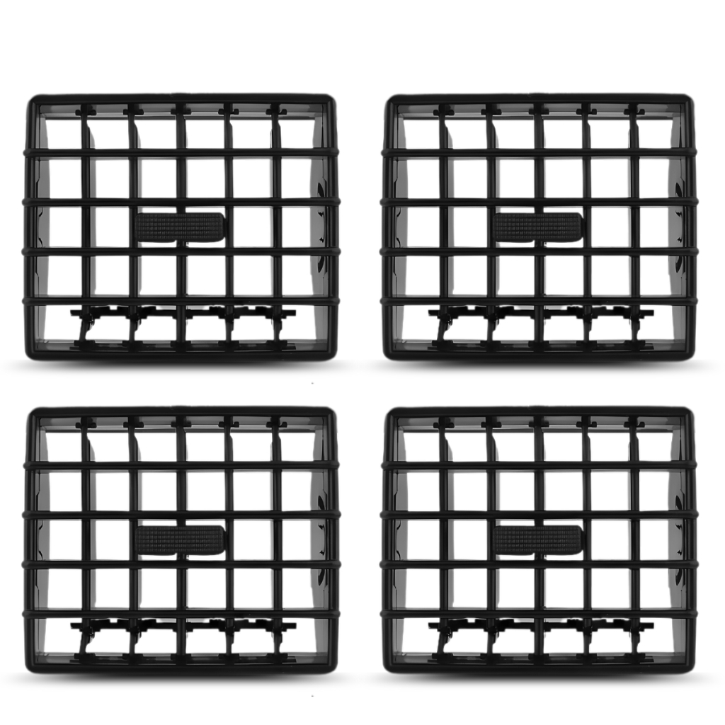 Jogo 4 Tela Grade Difusor Ar Gol Saveiro Parati Bola G2 1995 1996 1997 1998 1999 2000 2001 2002 em Oferta na Shopee