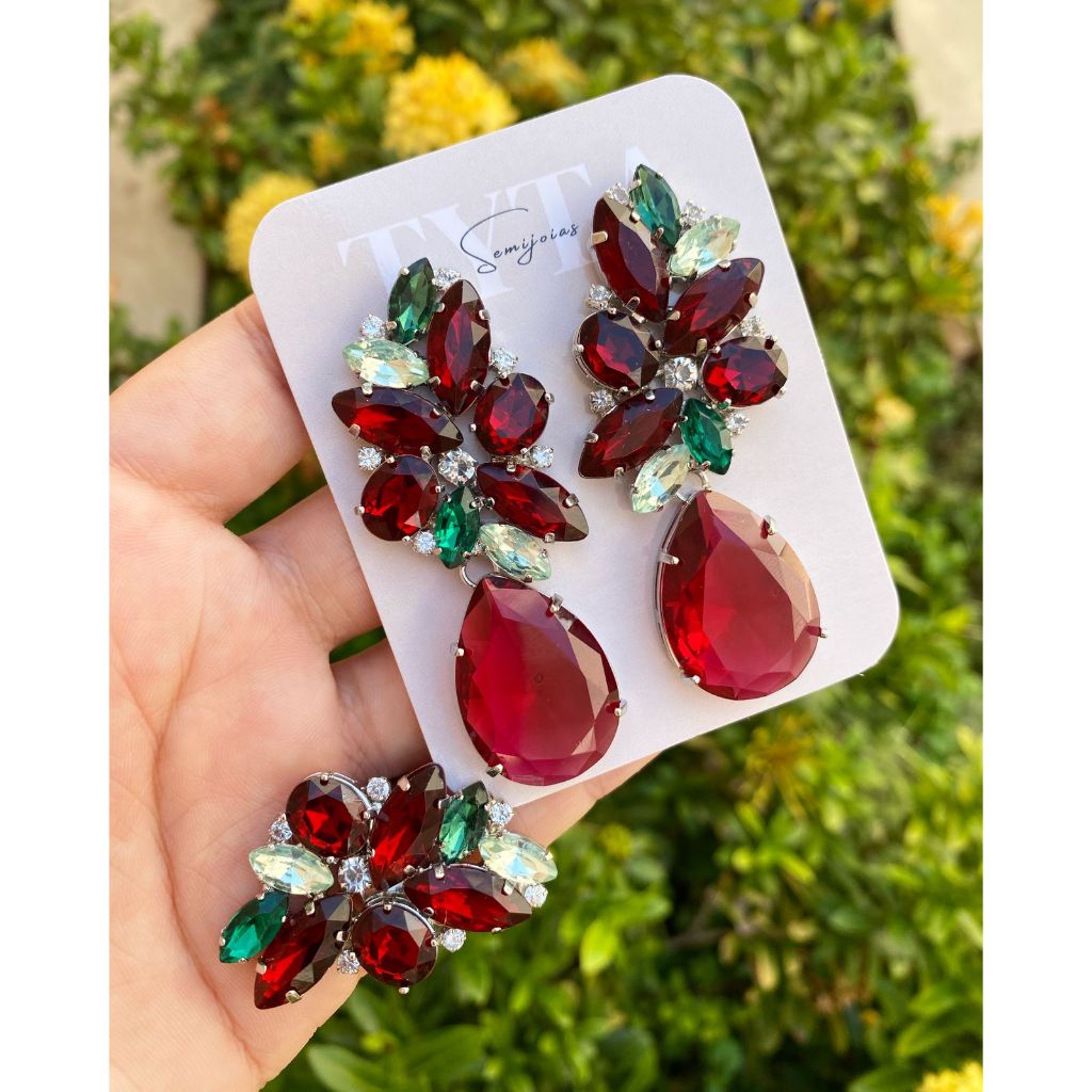 Brincos Madrinha Marsala: Onde Comprar | BuscaProdutos