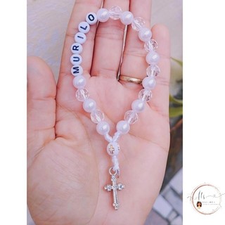 20  Mine Terço Dezena  Personalizado/Para Eventos/Eucaristia/Crisma/Eventos