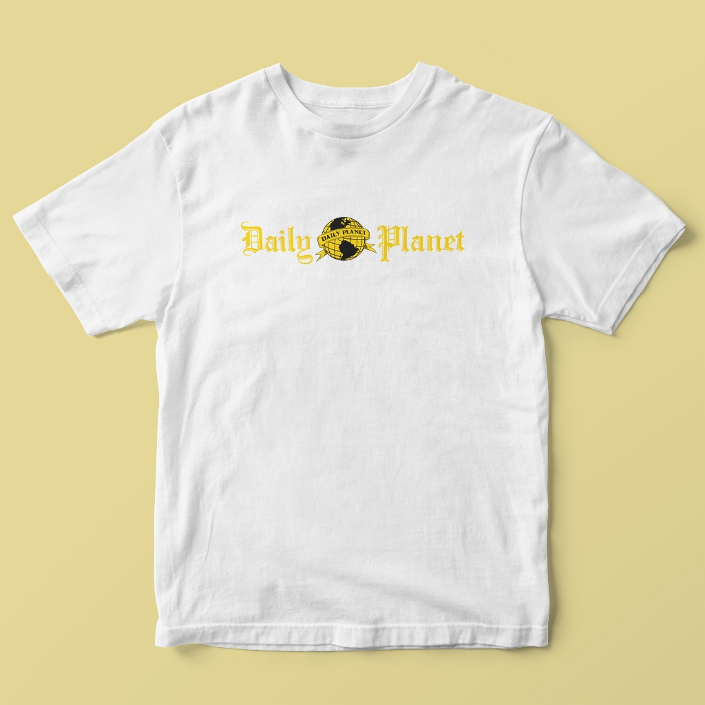 Camiseta Algodão Daily Planet (Smallville) Feminino e Masculino