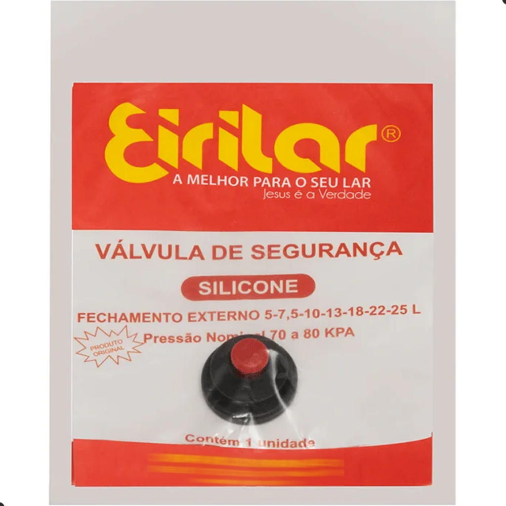 Eirilar Válvula De Segurança Para Panela de Pressão Fechamento Externo Original