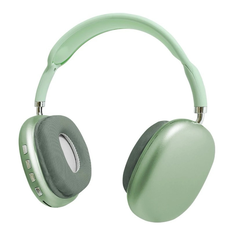 Fone De Ouvido Sem Fio Bluetooth AirPods Max P9 Top Headphone Para Android E IOS