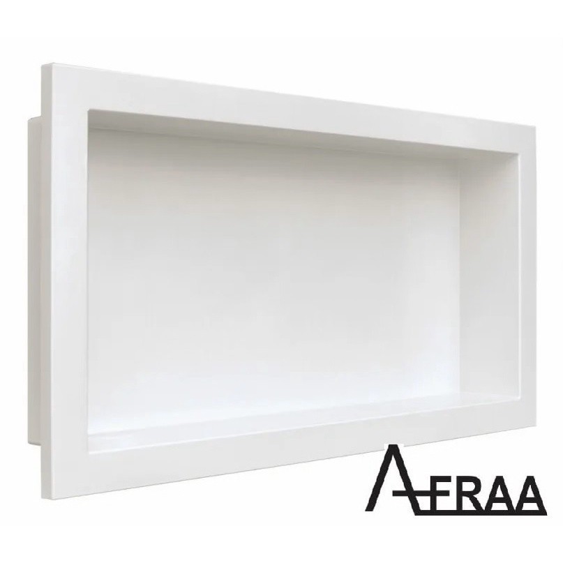 Nicho de Parede Para Embutir Shampoo/Banheiro/Cozinha 62x35,5cm Multiuso
