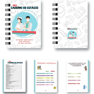 MANUAL DE BOLSO PARA ESTAGIO DE ENFERMAGEM em Oferta na Shopee