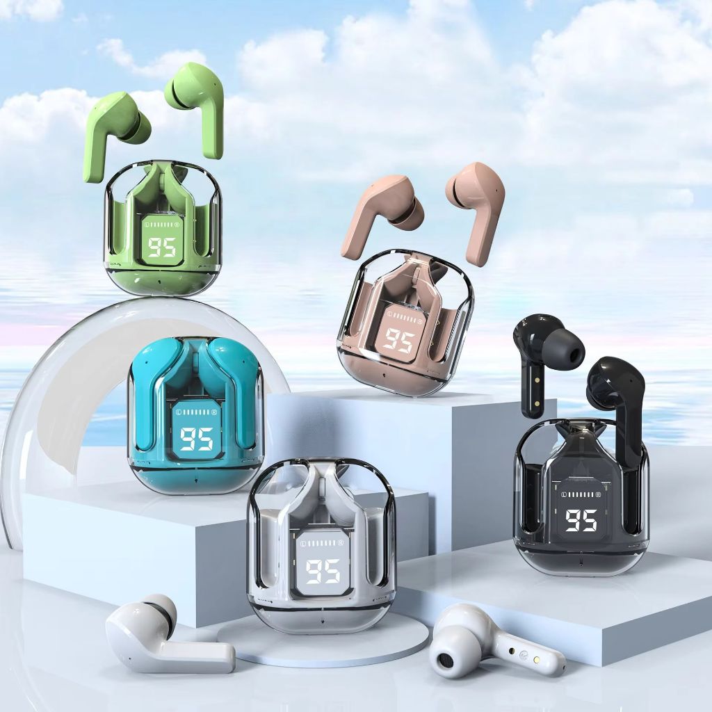T2 Earbuds Sem Fio LED Display Digital TWS Fone De Ouvido Estéreo Bluetooth 5.3