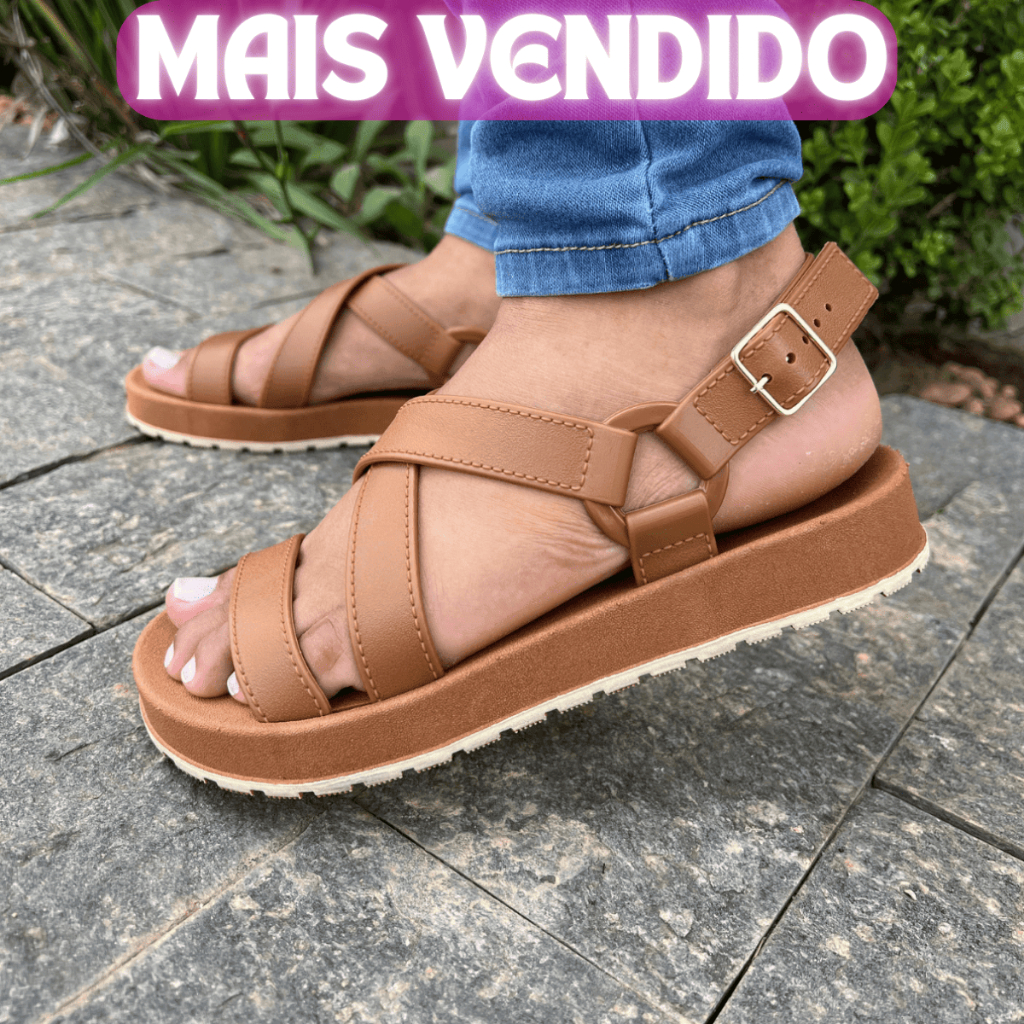 Sandália Papete Feminina Dunas Casual Dia a Dia Super Confortável e Macia Flexível em Oferta na Shopee