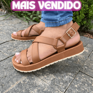 Sandália Feminina Dunas Papete Rasteira Birken Macia em Oferta na Shopee