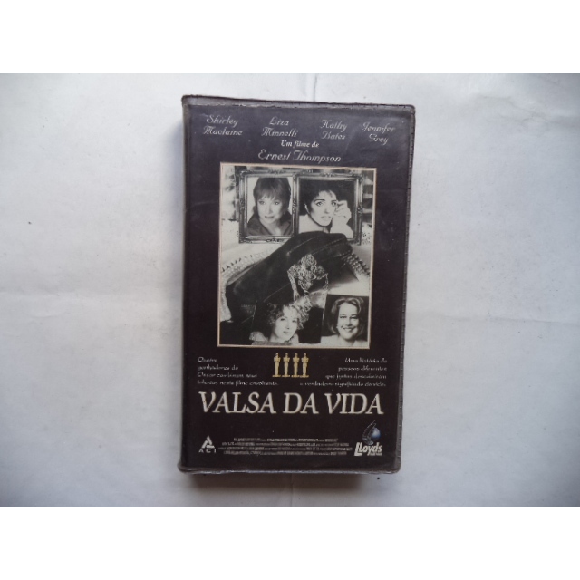 Fita Vhs Valsa Da Vida Original Legendado Liza Minnelli Shirley Maclaine drama