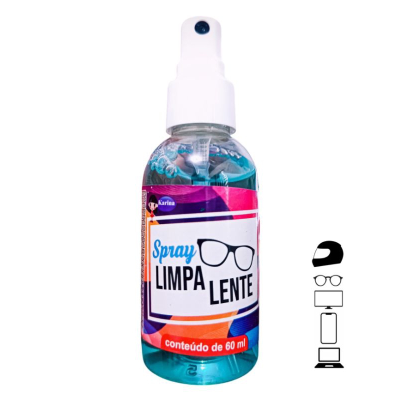 Solução Antiembaçante Limpeza De Lente Telas E Vidros Para Eletrônicos
