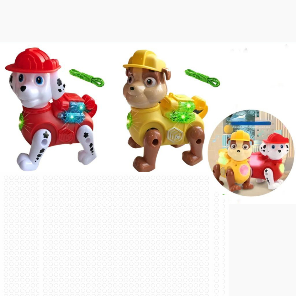Brinquedo Infantil Elétrico Com Som, Luz E Movimento Patrulha Canina