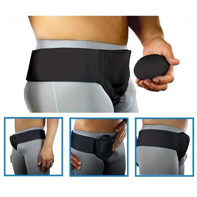 (Ref: YD-127) Cinto De Hérnia Ajustável para os dois Lados Da Virilha UNISSEX Tamanho Único em Oferta na Shopee