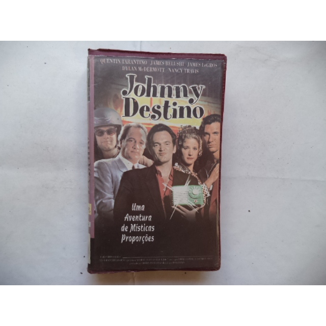 Fita Vhs Johnny Destino Original Legendado Quetin Tarantino James Belushi aventura