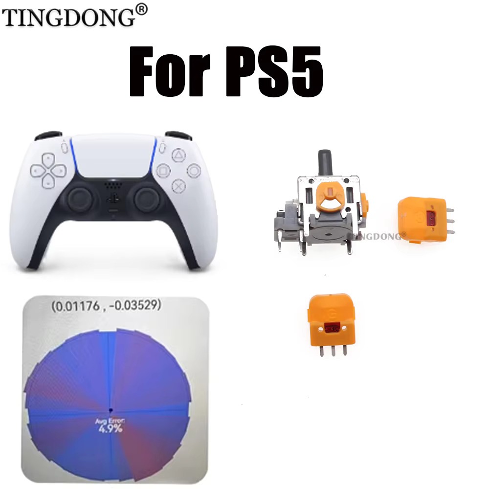 Analógico PS5 Hall effect, Anti DRIFT sensor hall analógico de ps5 joystick controle