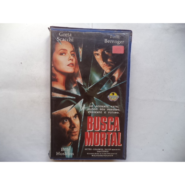 Fita Vhs Busca Mortal Original Legendado Tom Berenger Greta Scacchi suspense