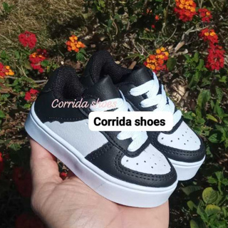 Tênis infantil branco menino menina unissex bebê em Oferta na Shopee