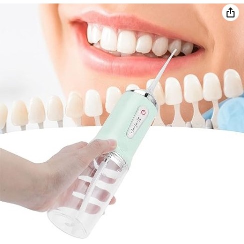 Irrigador bucal dental, limpador de dentes portátil  saudável para os dentes