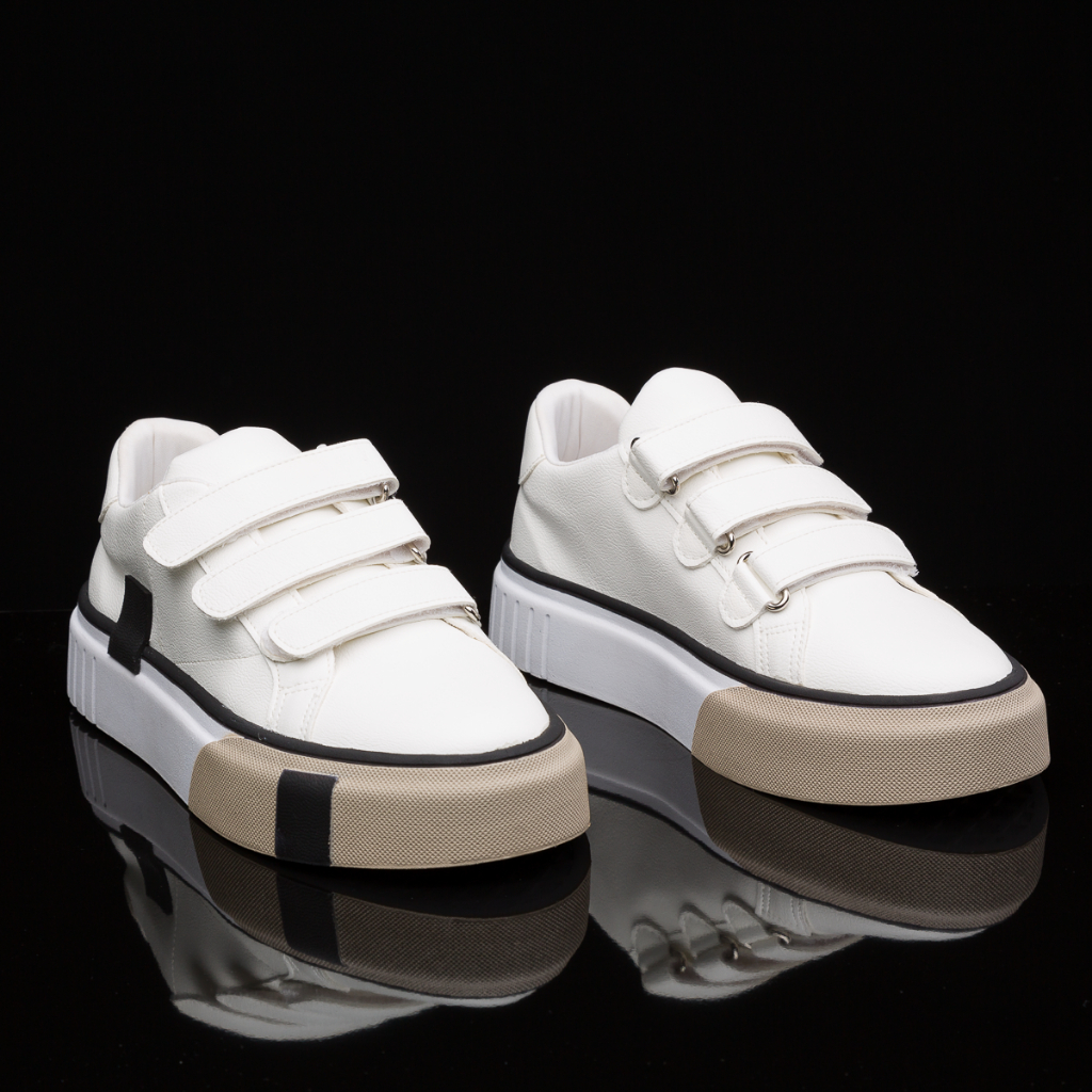 Tênis  Flatform Com Velcro Casual Confortável Versátil Elegante Ideal para todos os Momentos em Oferta na Shopee