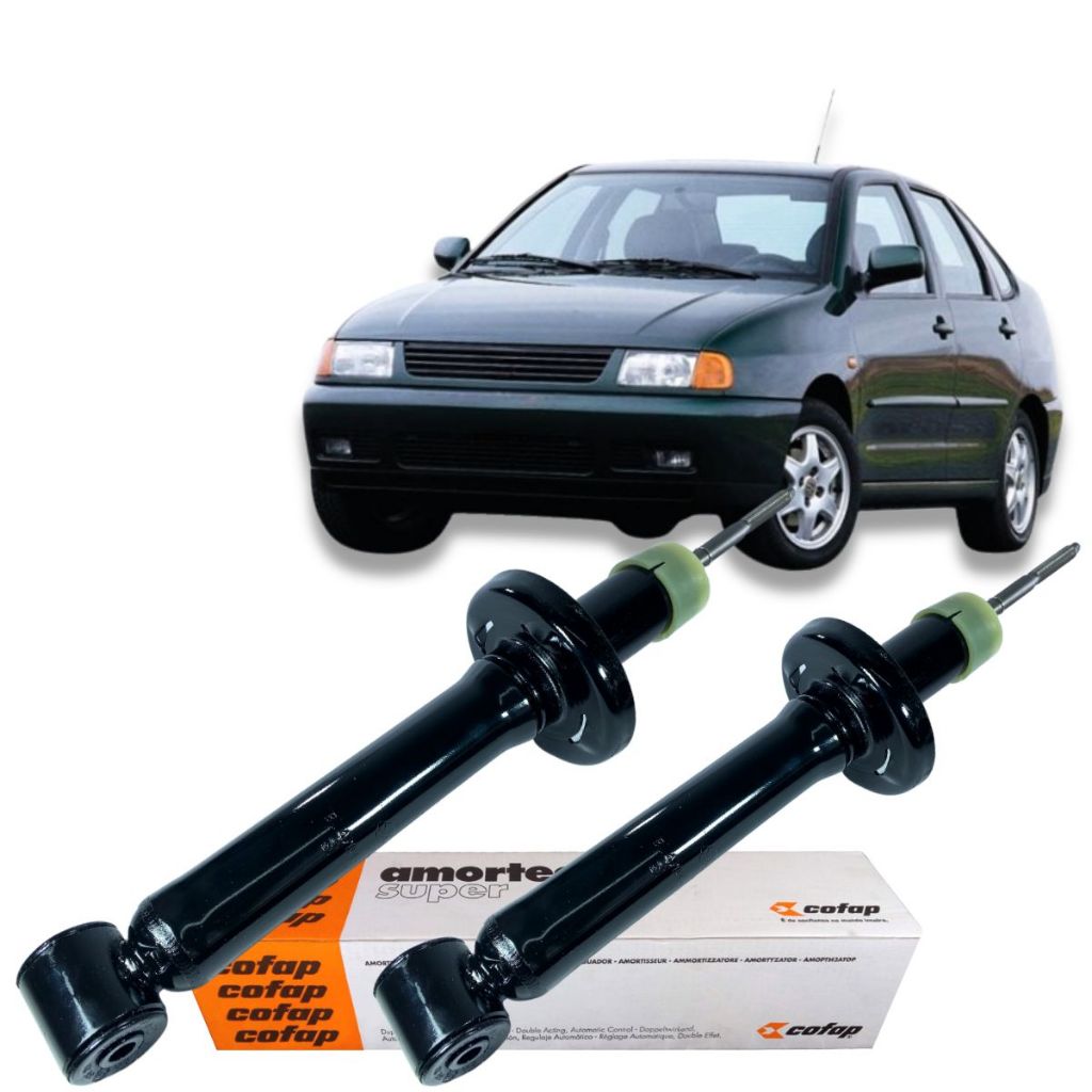 Par Amortecedor Traseiro Volkswagen Polo Classic 1.8 8v 1996 Á 1999