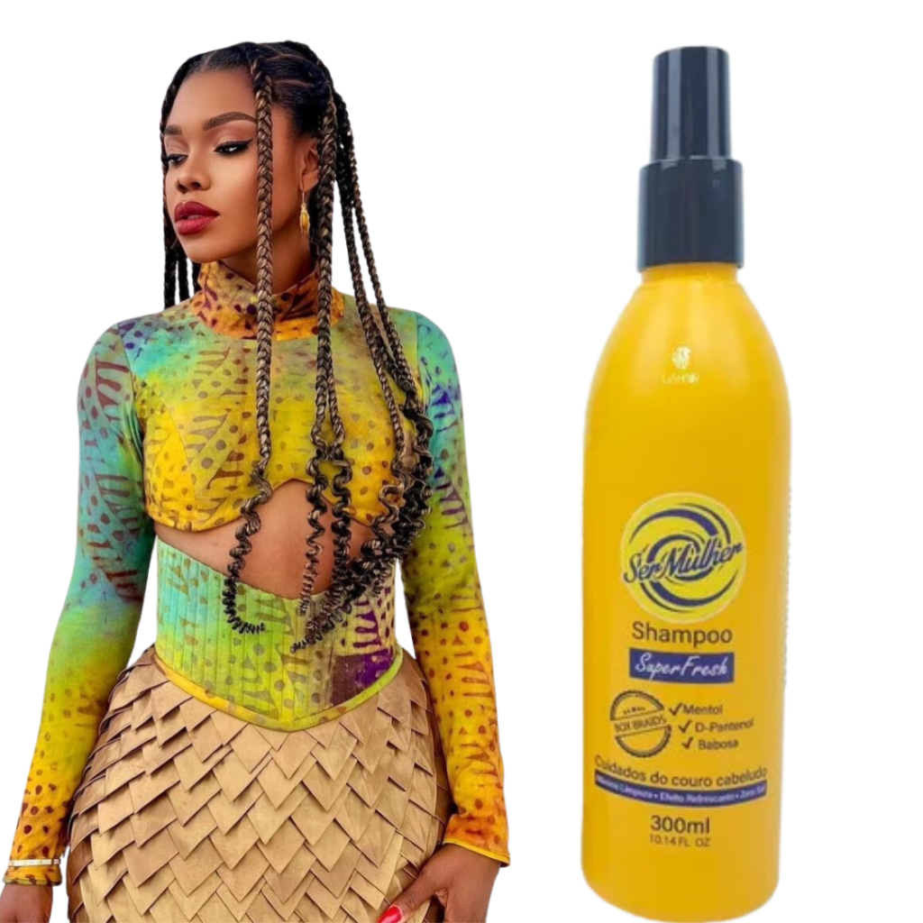 Shampoo Super Fresh - Ser Mulher Para Para Fibra Orgânica Box Braids