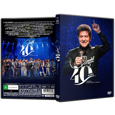 DVD - Daniel 40 Anos - Celebra João Paulo & Daniel