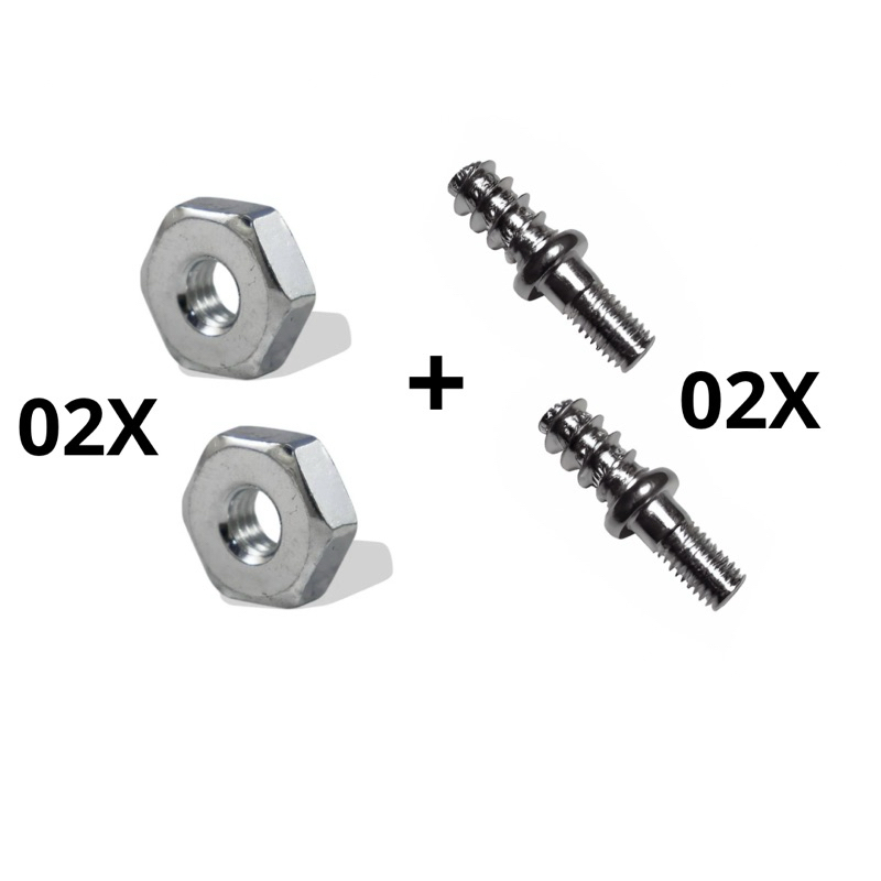 Kit Completo de Porca e Prisioneiro MS170