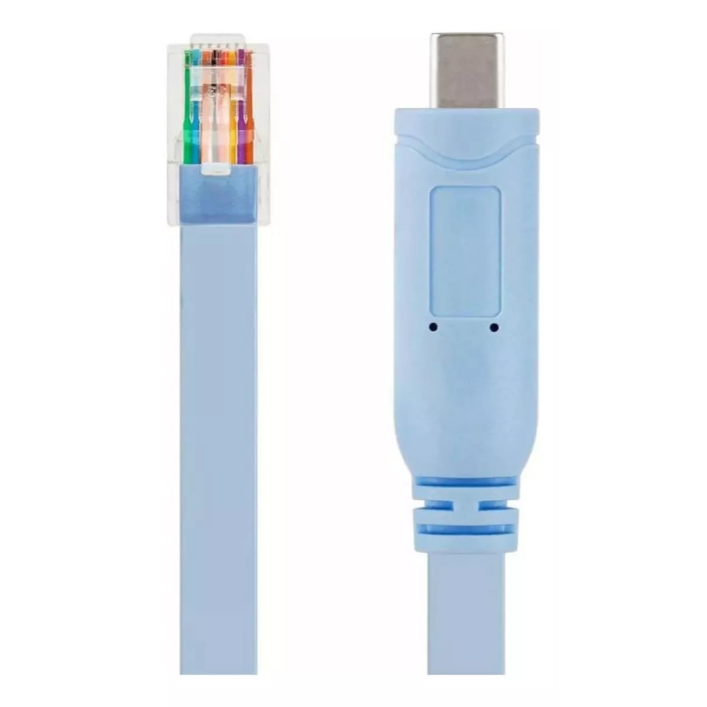 Cabo De Console, Adaptador Serial Usb Tipo C Para Rj45 6