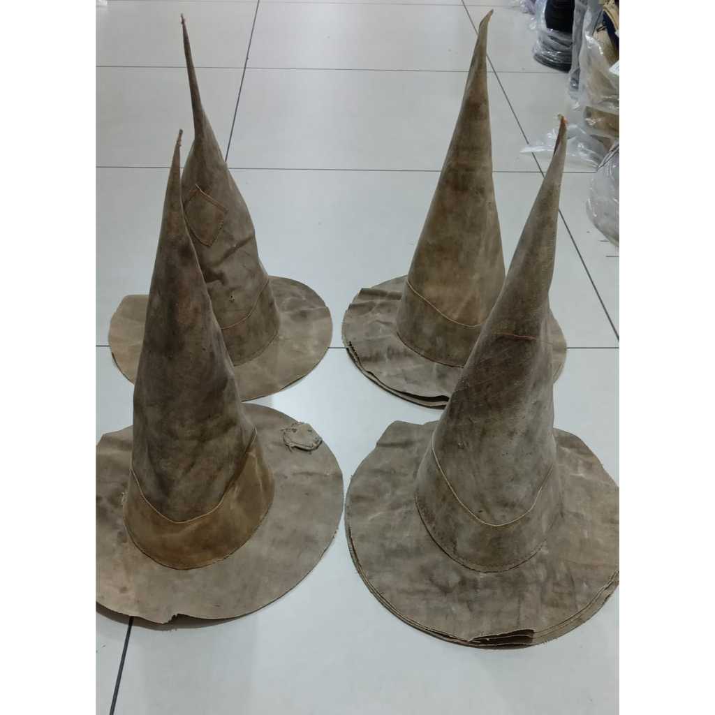 Chapéu de Bruxa de Lona de Caminhão  Reciclada em Oferta na Shopee