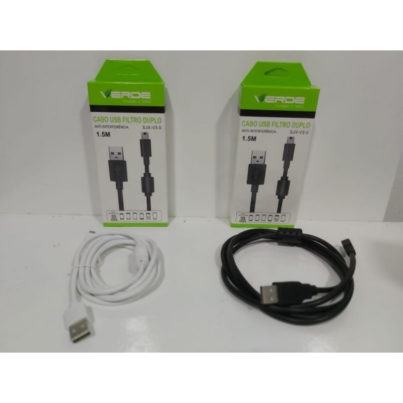 Cabo Carregador  para Controle de PS3-Novo-Lacrado