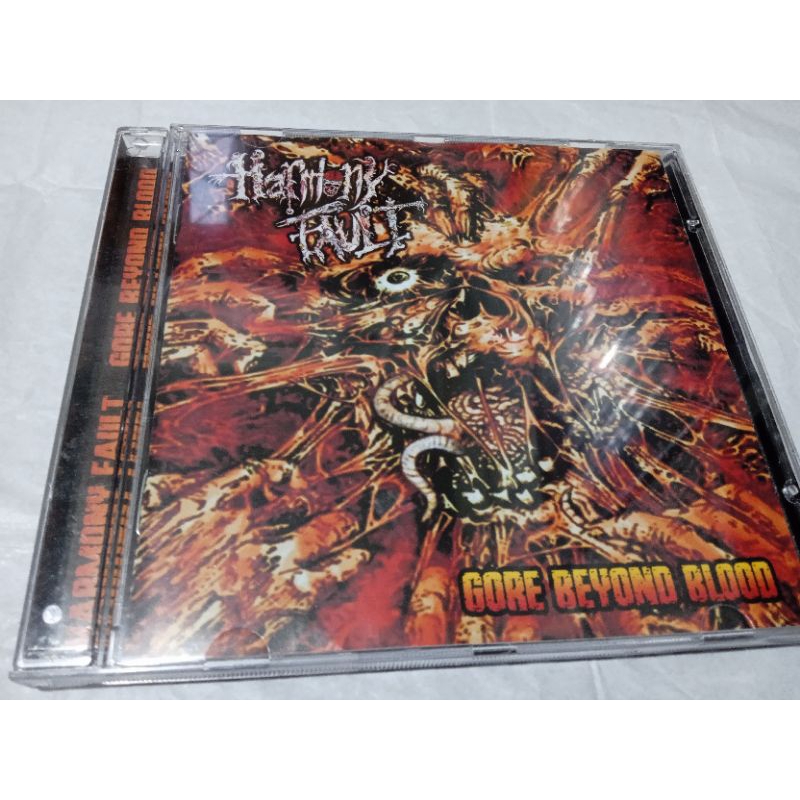 CD Harmony fault gore beyond blood perfeito estado mídia e capa
