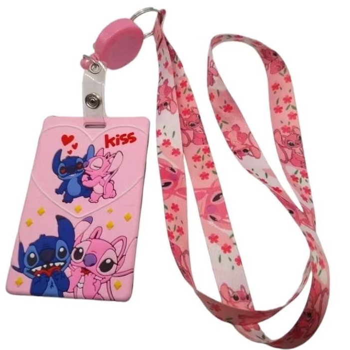 Porta Crachá Capinha De Bilhete Único /Cordão pescoço Animes em Oferta na Shopee