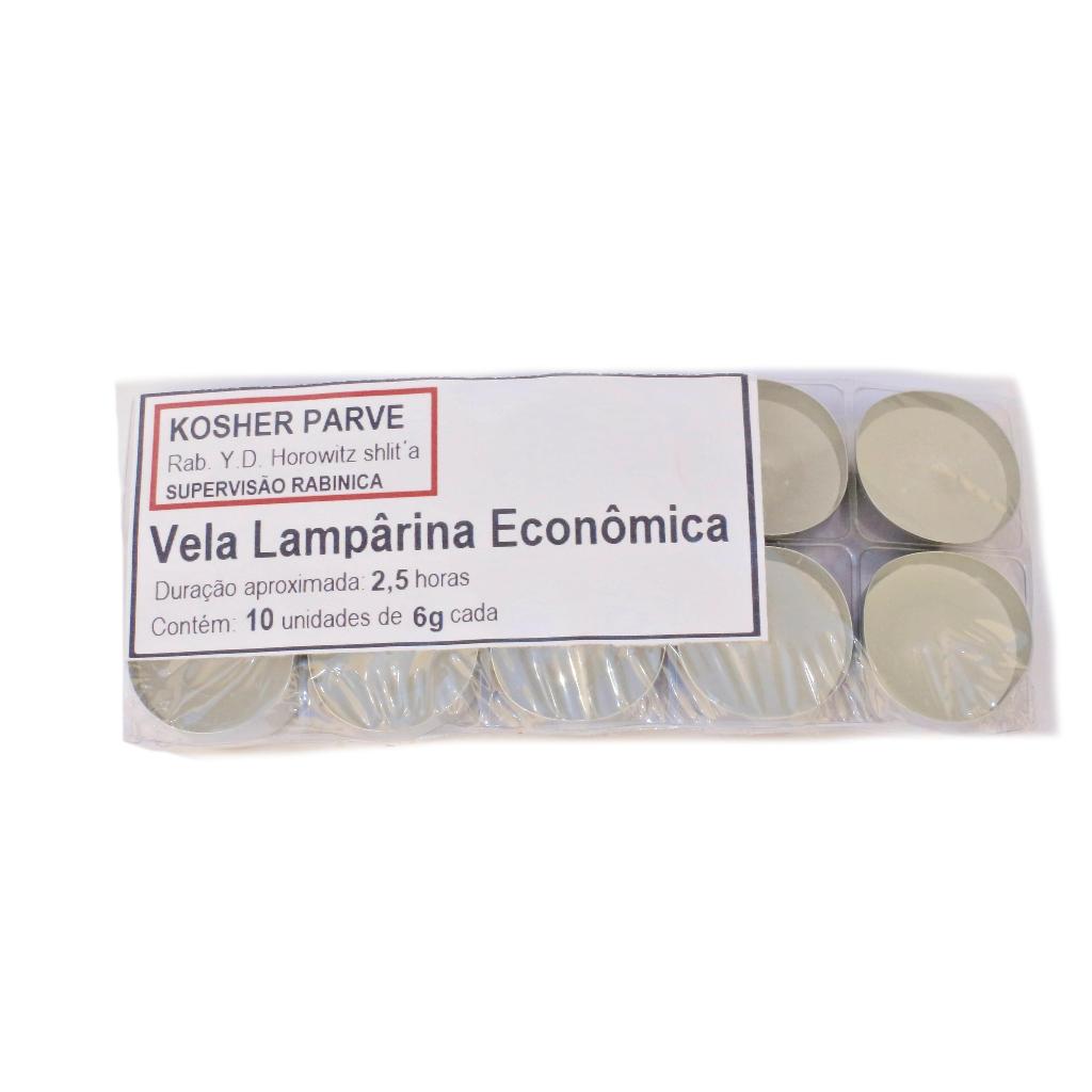 Refil De Velas De Lamparina Shabat Parve 10 Und Kosher 2,5 horas ##!