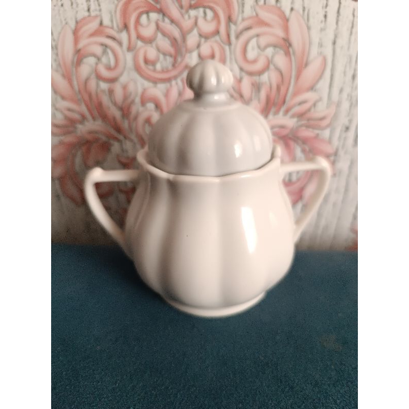 Açucareiro Antigo de Porcelana Pozzani Colecionável leia a descrição