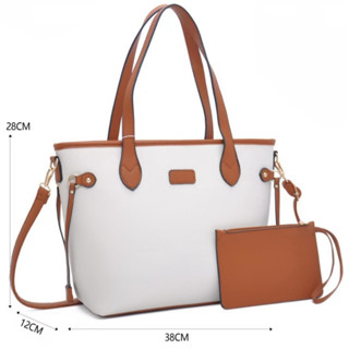 Bolsa grande transversal  com bolsinha Feminina bolsas 22478