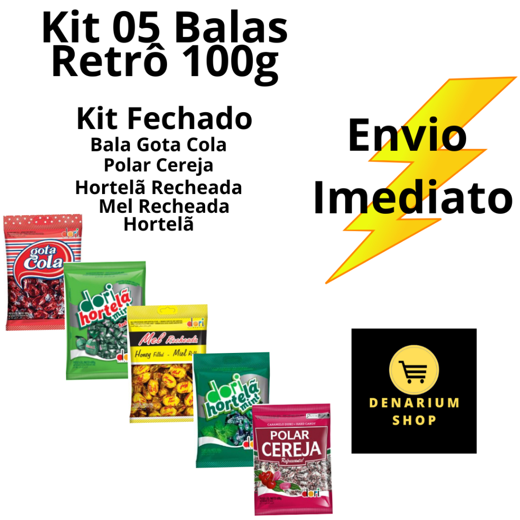 Balas e Doces Retrô - Comprar com Melhor Preço em Lanches