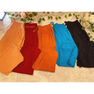 Calça Pantacourt tecido viscose em Oferta na Shopee