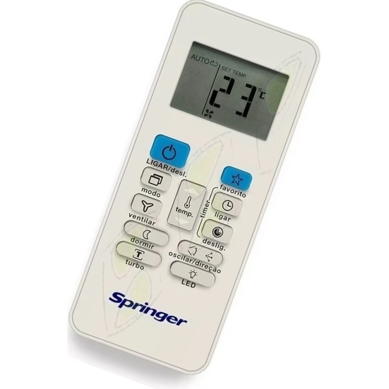 CONTROLE ORIGINAL SPRINGER CARRIER RG52B/E 42FNCA09S5 42FNCA12S5 42FNCA18S5 42FNCA22S5 42FNQA09S5 42FNQA12S5 42FNQA18S5