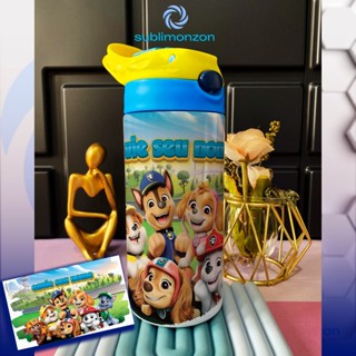 garrafinha infantil patrulha canina garrafinha térmica inox vácuo SKYE EVEREST Rubble Marshall em Oferta na Shopee