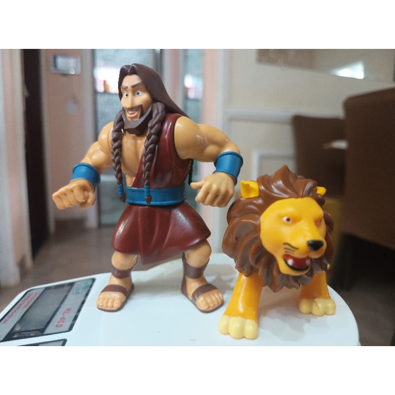 Sansão e o Leão - Brinquedos Bíblicos