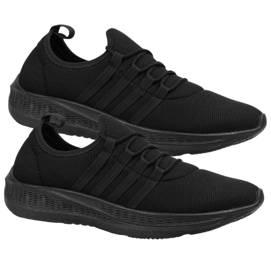 Kit 2 Pares Tênis Esportivo Para Academia Corrida Caminhada Treino Esporte Masculino Feminino Ultra Leve Confortável