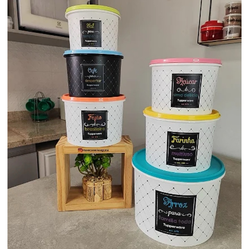 Tupper Caixa linha bistrô tupperware