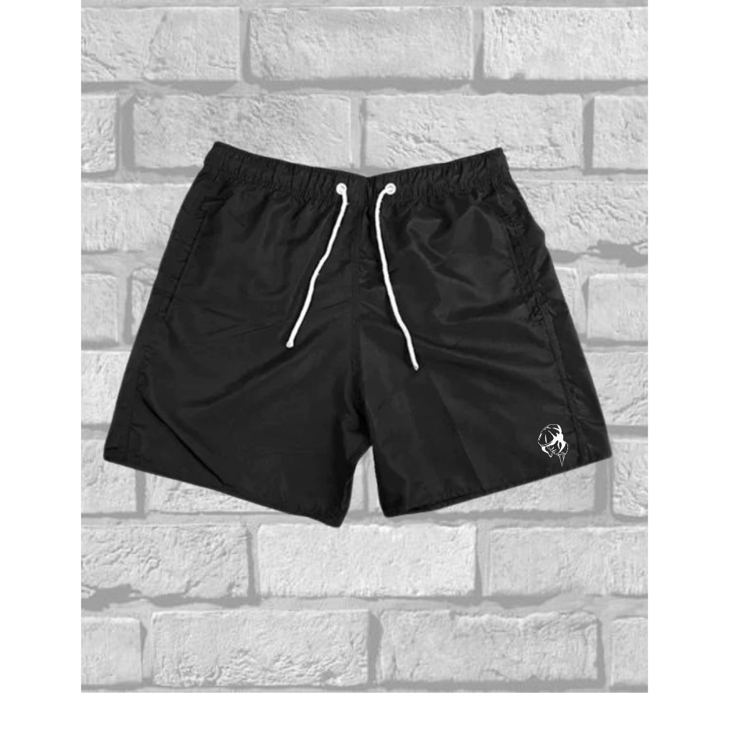 Bermuda Short Tactel Thomas Shelby Estampado Elastano Esporte Academia