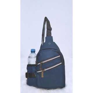 Bolsa Masculina de ombro Pochete Transversal  Impermeável porta garrafa  multifuncional em Oferta na Shopee