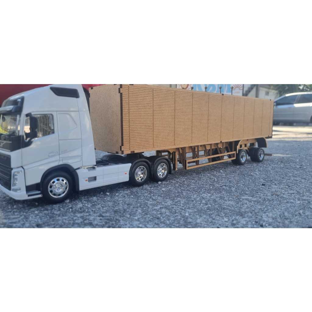 Carreta Baú 2 Eixos: Onde Comprar | BuscaProdutos