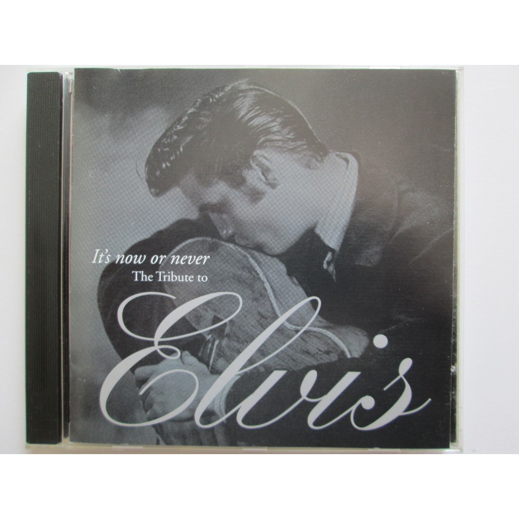 CD - ELVIS PRESLEY / IMPORTADO DOS U.S.A. / ELVIS / It's Now Or Never / The Tribute To Elvis / Com Encarte De 8 Paginas / Midia do CD Impecável / Zeradíssimo / No estojo original preto