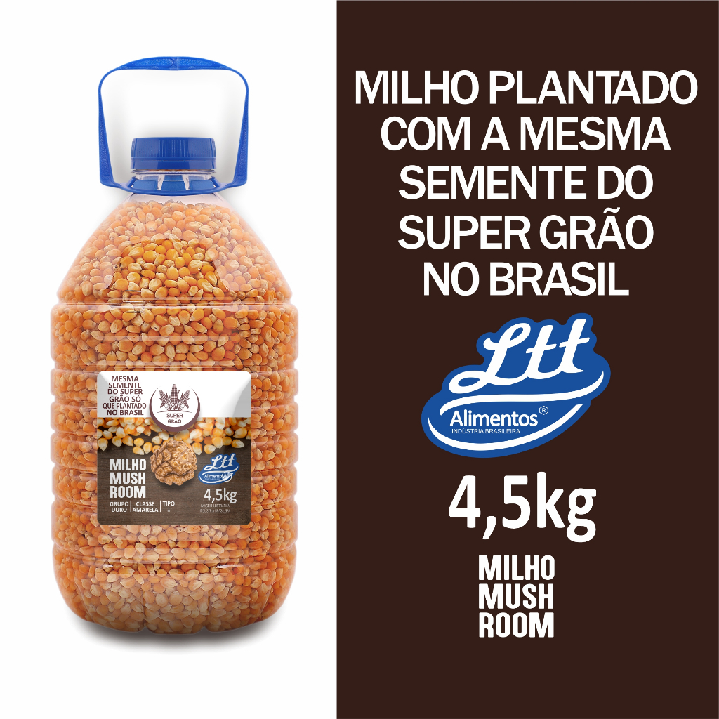 milho mushroom galão 4.5kg