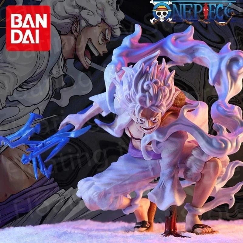 Figura de Ação | Luffy Gear 5 | 17cm | One Piece | Action Figure | Presente Namorado | Coleção